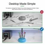 Relife RL-078 360° Rotate Multi-function 19-holes Large Capacity Screwdriver Storage Box