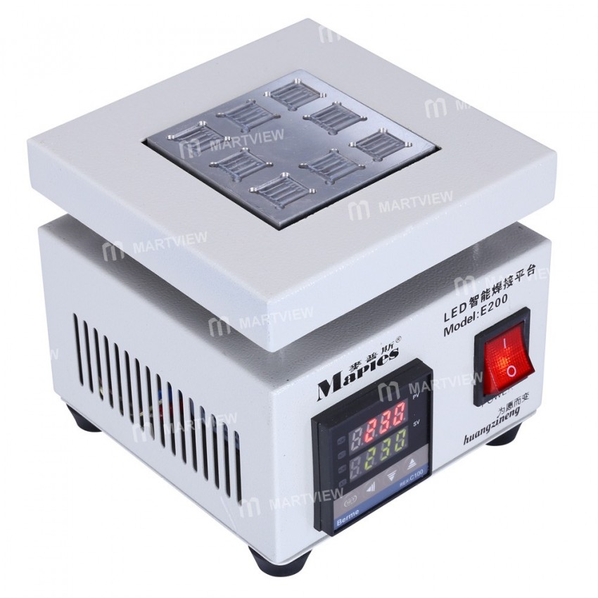 Maples E200 LED Display Adjustable Thermostat Heating Platform Preheating Station Degumming Special