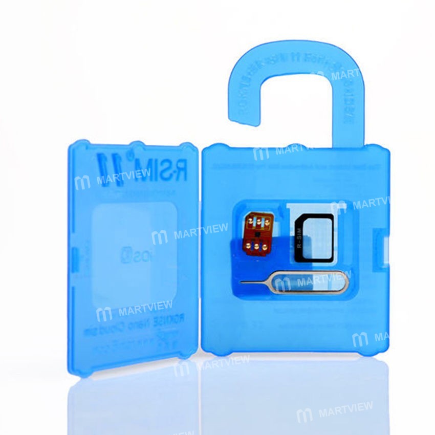 Replacement r sim11 general nano cloud unlock card for iPhone 77p6s6 ios10 x9 x8 x7 x