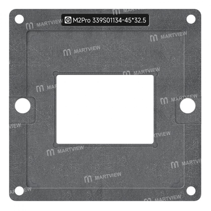 amaoe 020mm-cpu-bga-reballing-stencil-platform-set-for-apple-m2-pro-339s01134-3