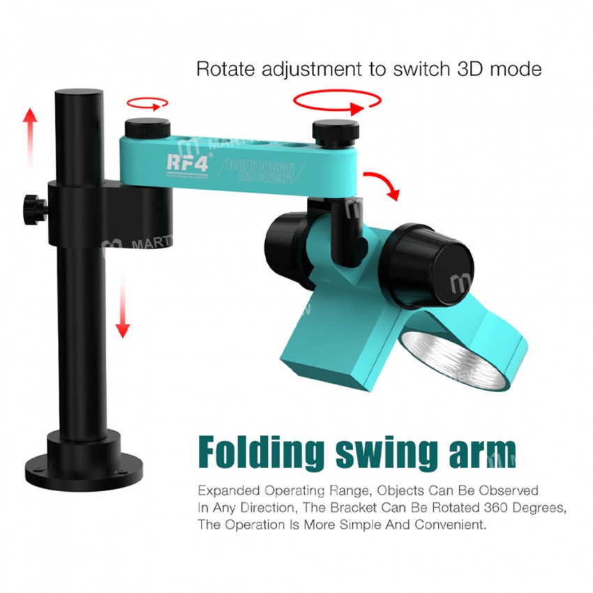 rf4 microscope-rotary-folding-support-for-stereomicroscope-and-single-barrel-microscope-4