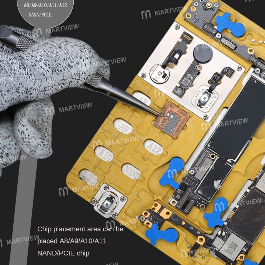 Mechanic MR9 Multi-Function Motherboard CPU NAND Fingerprint Repair PCB Holder Fixture for iPhone XR