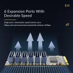 Orico PM2TS6 M.2 M Key to 6 Ports SATA 3.0 PCI-E Expansion Adapter Card