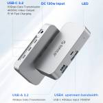 orico ub4-sv-6-in-1-type-c-8k-30hz-desktop-docking-station-with-pd-85w-charging-ports-6