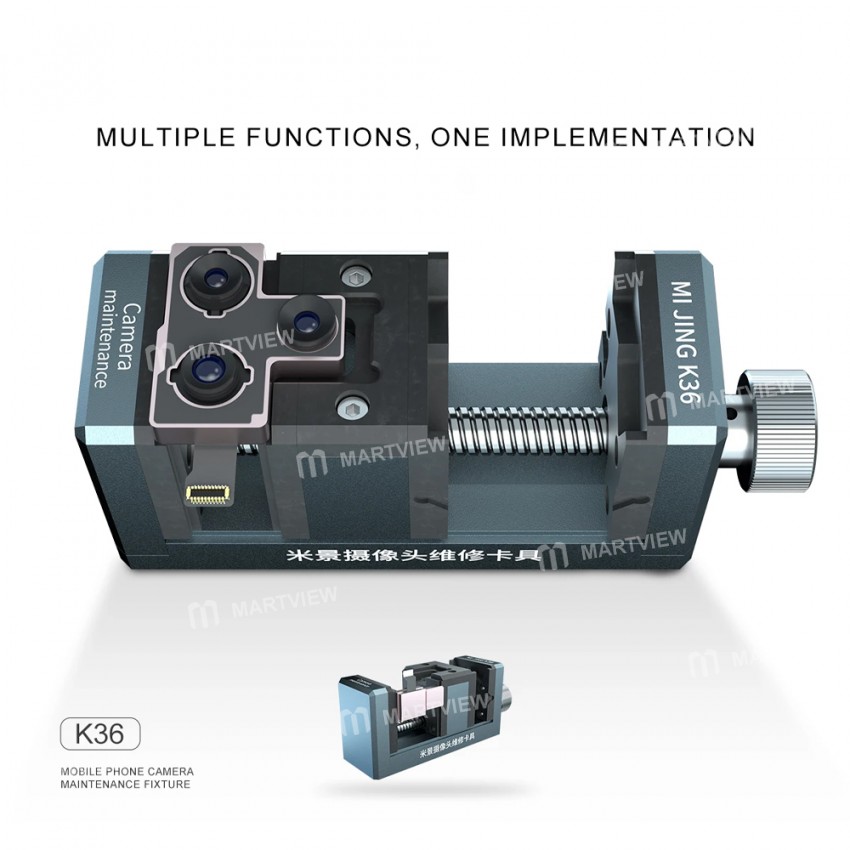 mijing k36-multifunctional-camera-maintenance-fixture-for-iphone-7-to-15pro-max-5