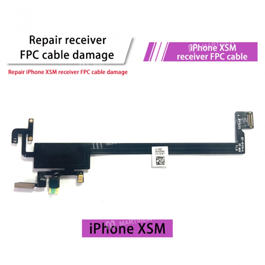 luban earpiece-floodlight-flex-cable-for-iphone-x-to-12pro-max-receiver-sensor-repair-4