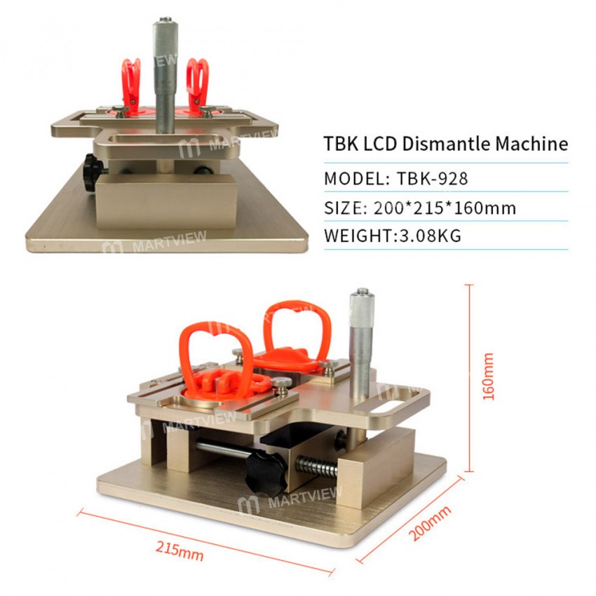 TBK-928 LCD Dismantle Machine A-Frame Separator for Samsung Phone