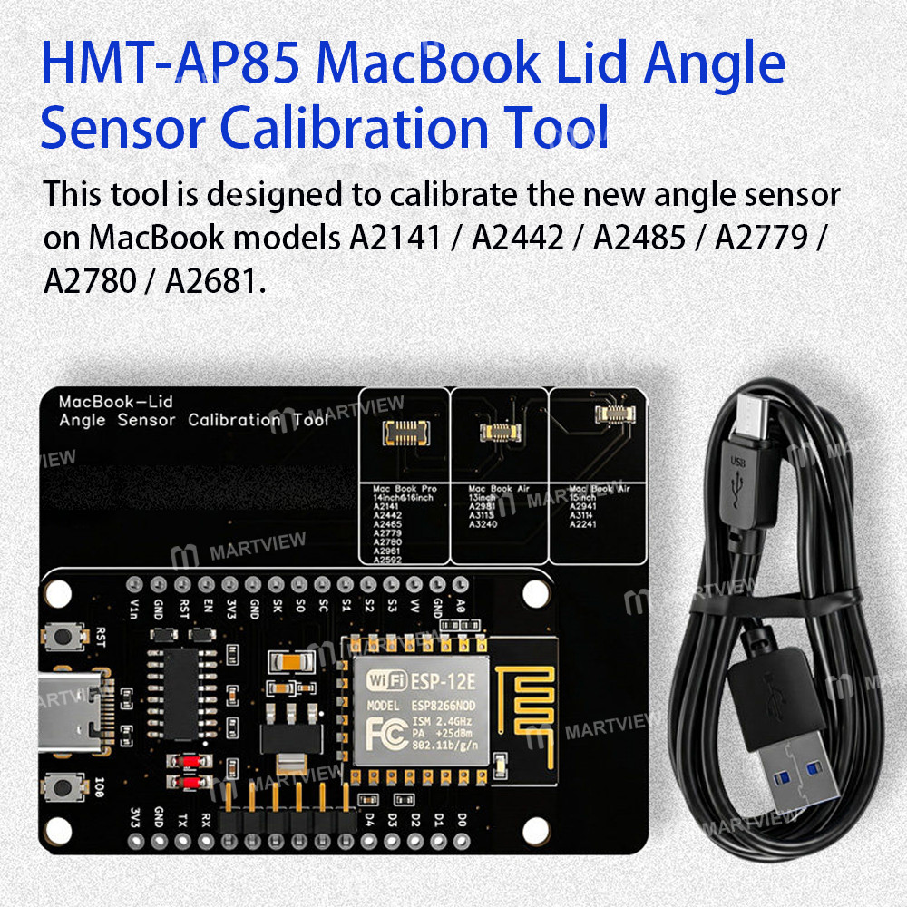 hmt ap85-macbook-lid-angle-sensor-calibration-tool-for-apple-macbook-air-pro-series-2