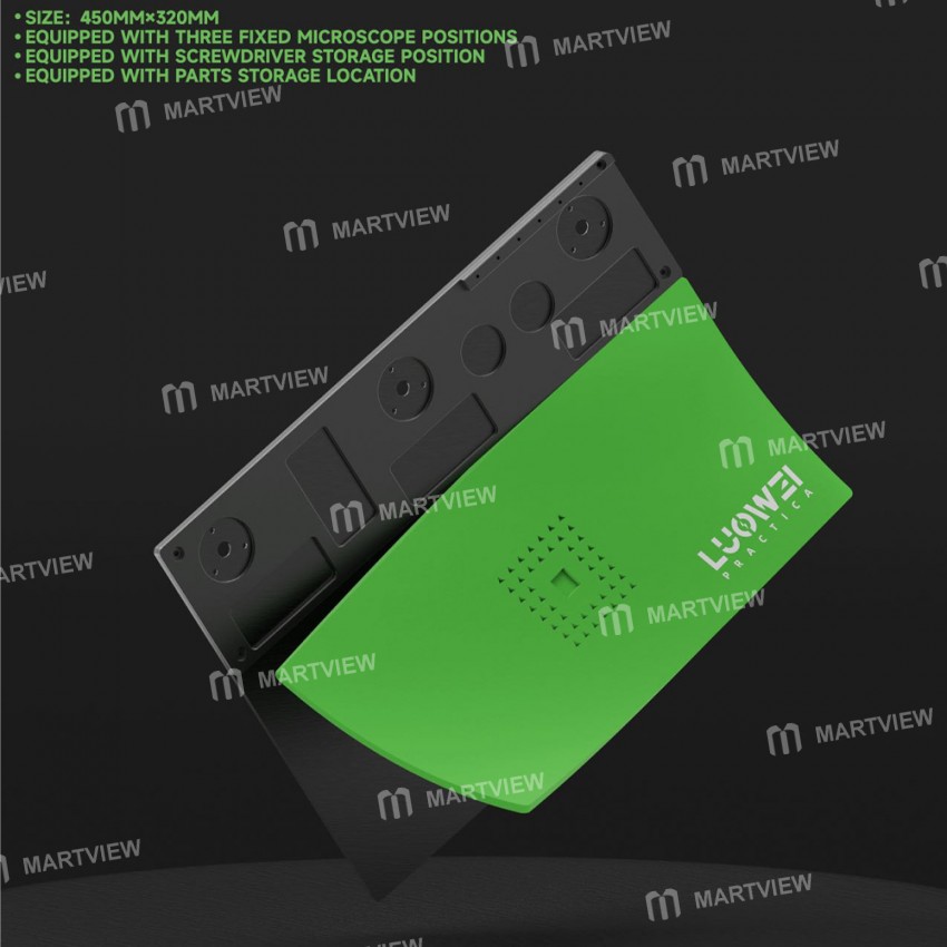 luowei lw-m1-lw-m2-multi-function-microscope-repair-tin-planting-platform-with-silicone-pad-9