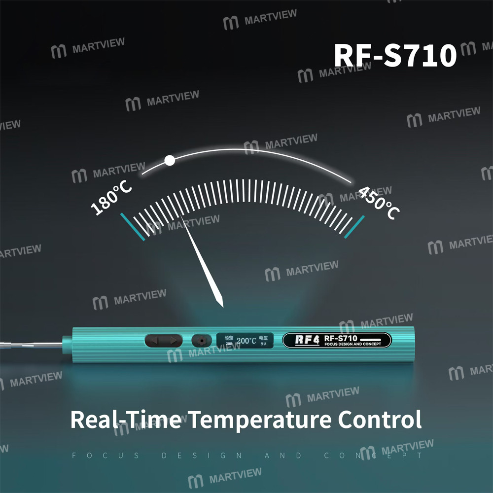 rf4 rf-s710-portable-type-c-integrated-digital-soldering-iron-with-base-for-pcb-smd-repair-5