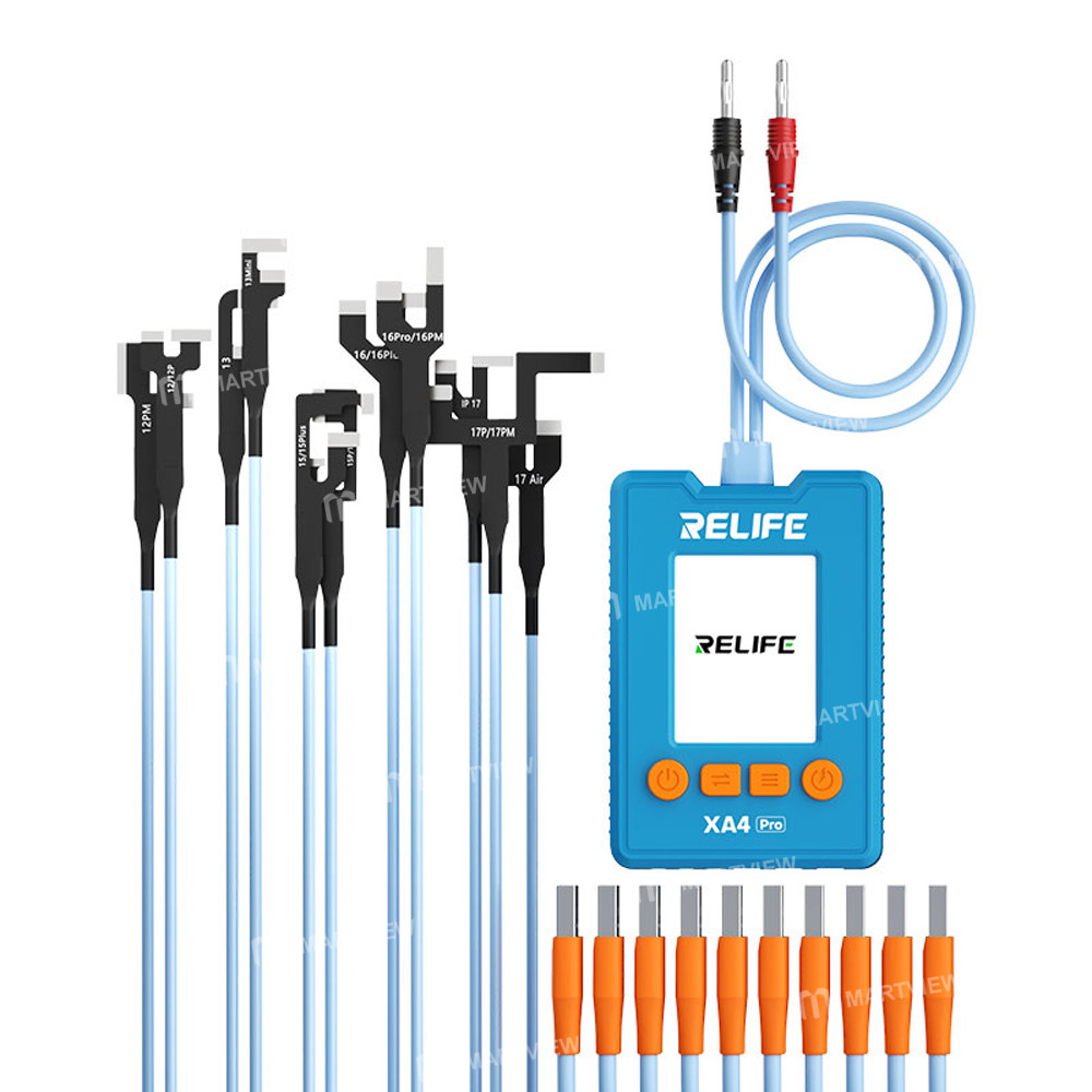 relife xa4-pro-one-touch-hd-display-power-cable-with-usb-type-c-dual-interface-for-iphone-8g-17pm-2