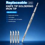relife 210-k-c210-heating-core-with-5pcs-replaceable-knife-type-head-for-camera-soldering-repair-6