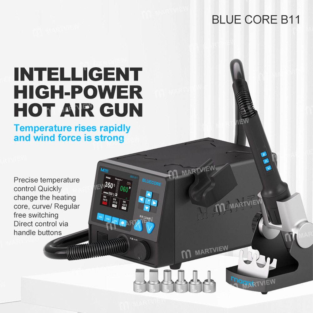 maant blue-core-b11-1000w-intelligent-hot-air-gun-desoldering-rework-station-for-bga-repair-1