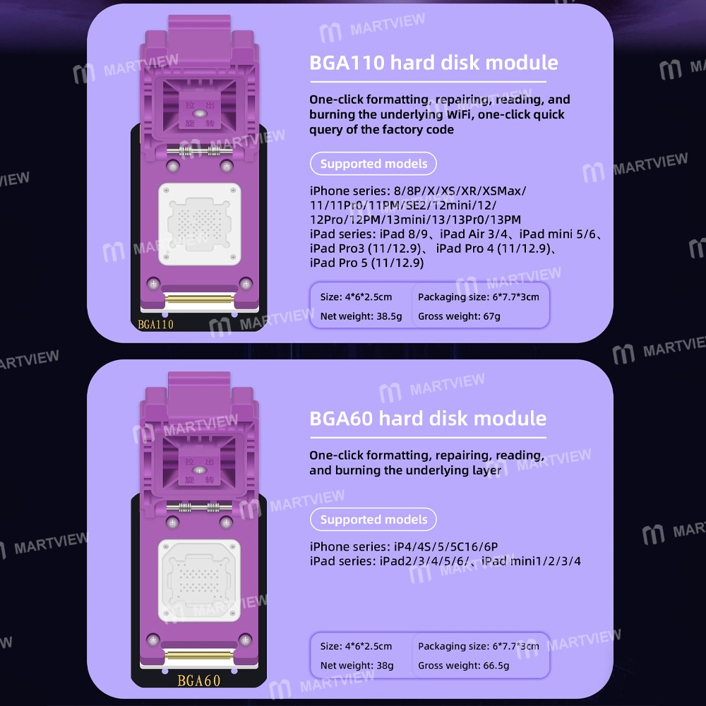 luban h7-pcie40-nand-programmer-for-iphone-6-to-16pm-ipad-nand-capacity-expansion-11