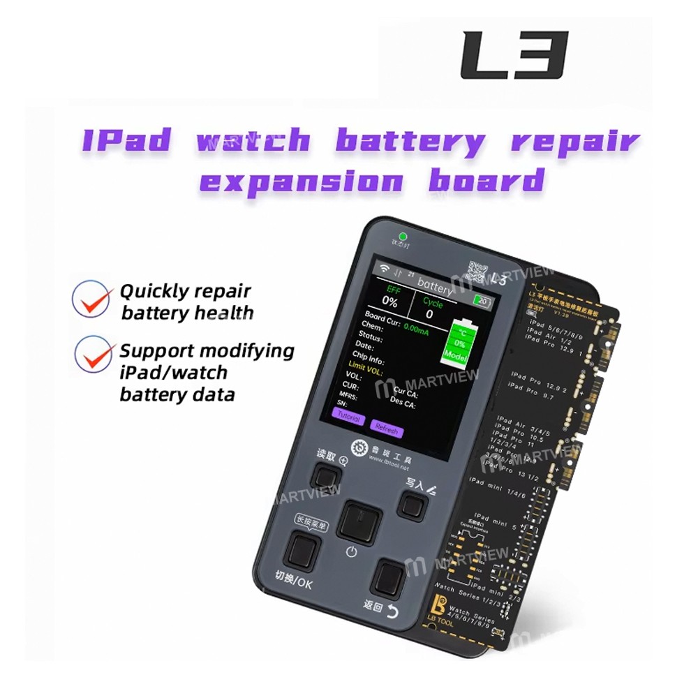 luban l3-programmer-specific-ipad-apple-watch-battery-repair-expansion-board-6