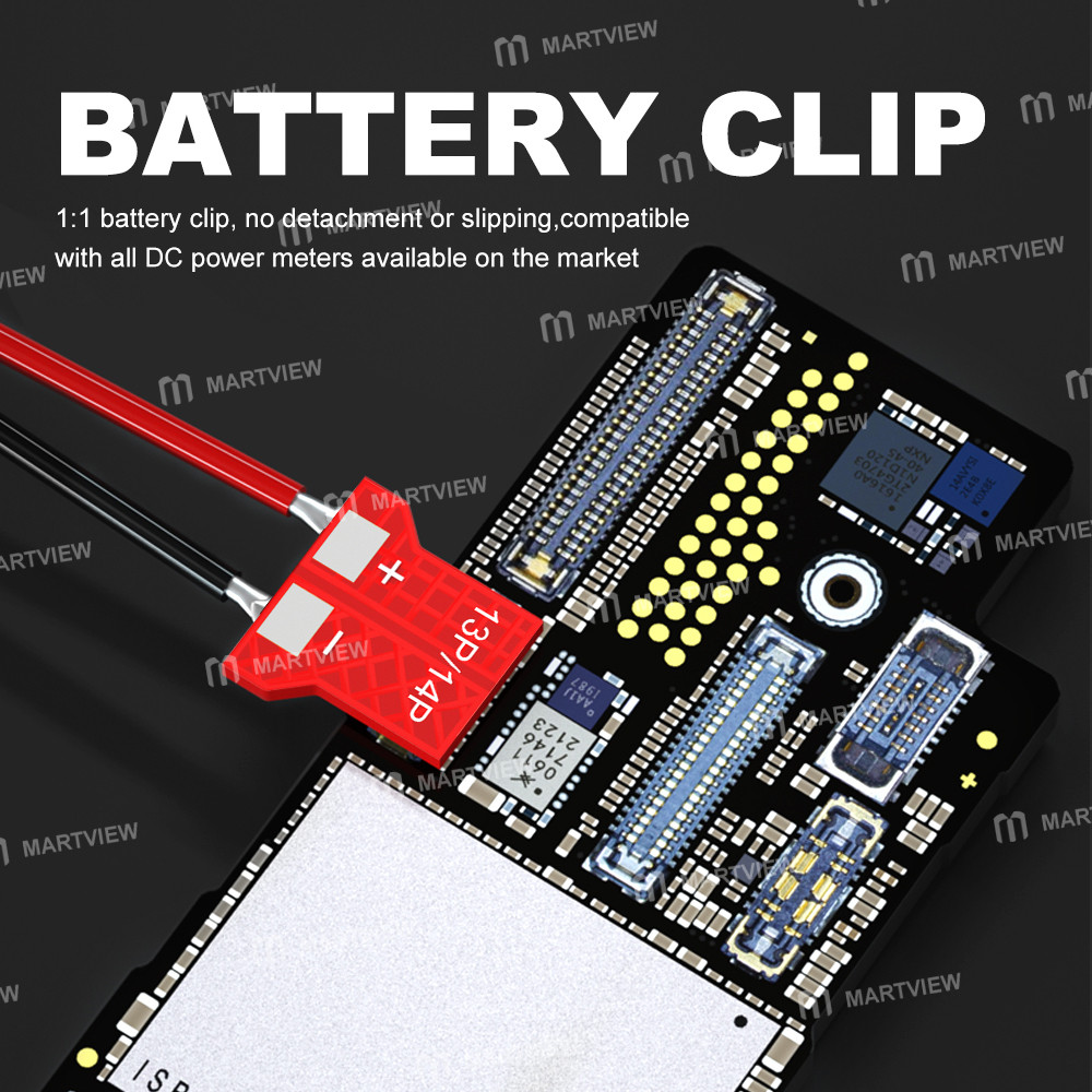 maant m082-motherboard-pcb-hard-buckle-battery-power-socket-for-iphone-6-to-17pro-max-3