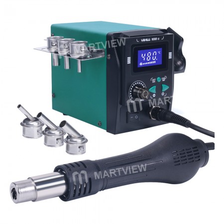 Yihua 959D-II 700W Easy Plug-pull Nozzles Hot Air Gun Rework Desoldering Station