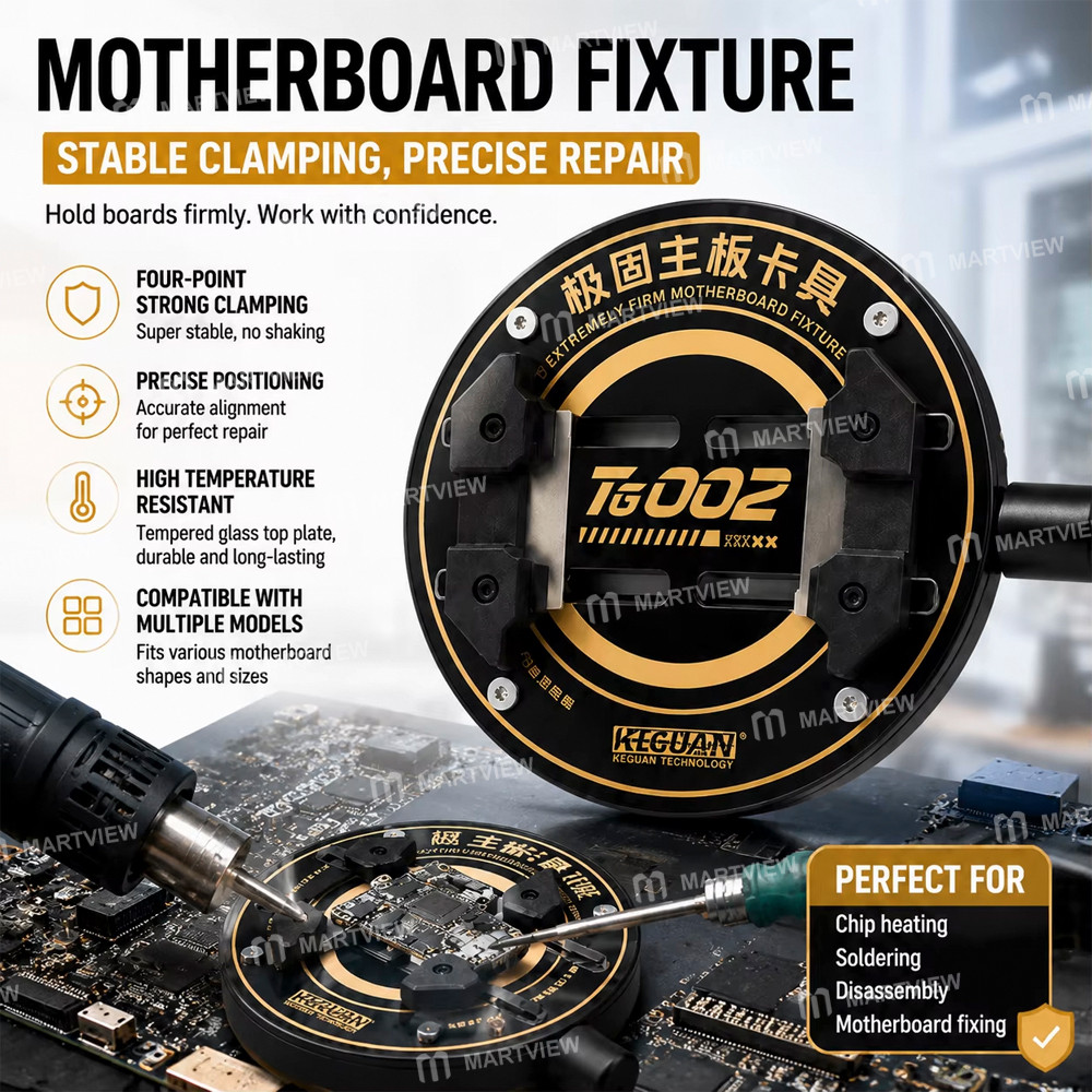 keguan tg002-extremely-firm-high-temperature-resistant-pcb-motherboard-bga-rework-repair-fixture-2