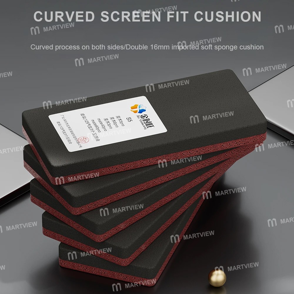 double sided-curved-four-curve-fit-sponge-mat-for-huawei-honor-samsung-xiaomi-oppo-2