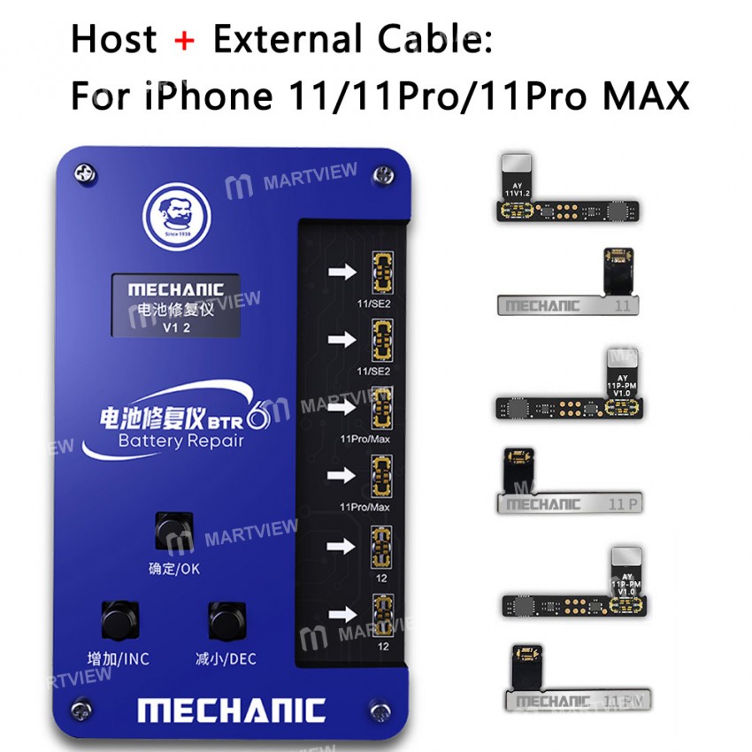 Mechanic BTR6 Battery Repair Instrument for iPhone 11 to 12 Series