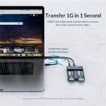 Orico M2P2-C3-C Dual Bay M.2 NVMe SSD Multi-disk Copy Docking Station