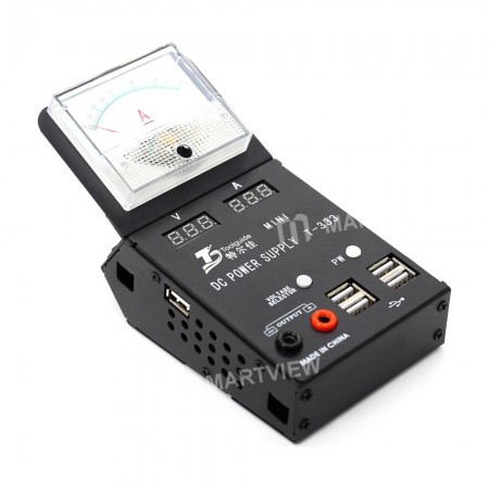 T-333 110V / 220V Mini Multimeter Smart DC Power Supply Phone Repair Tool for iPhone X / 8 Plus / 8 / 7 Plus / 7 / 6S Plus / 6S / 6 Plus / 6