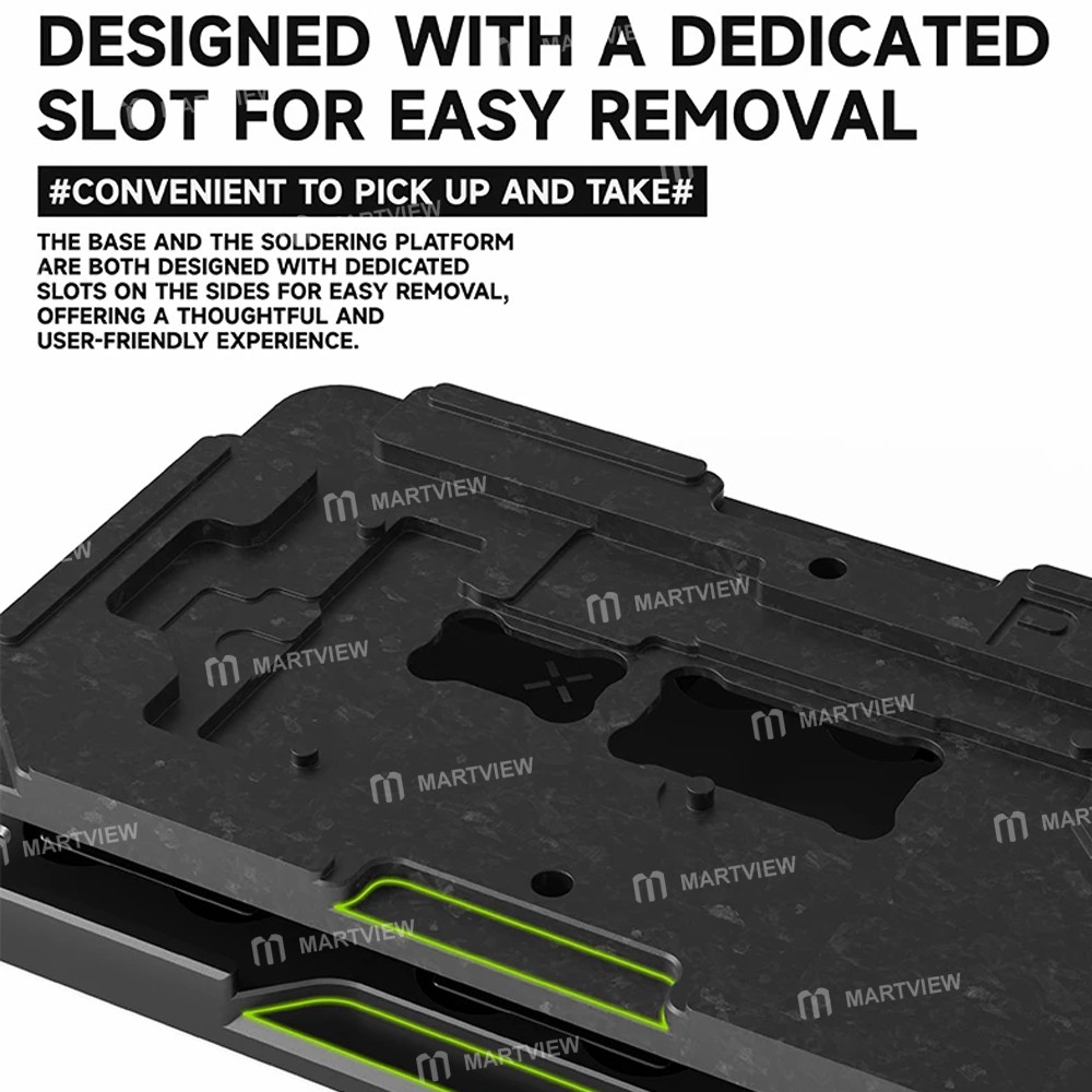 luowei lw-pt01-motherboard-middle-layer-planting-tin-platform-set-for-iphone-x-to-16pro-max-10