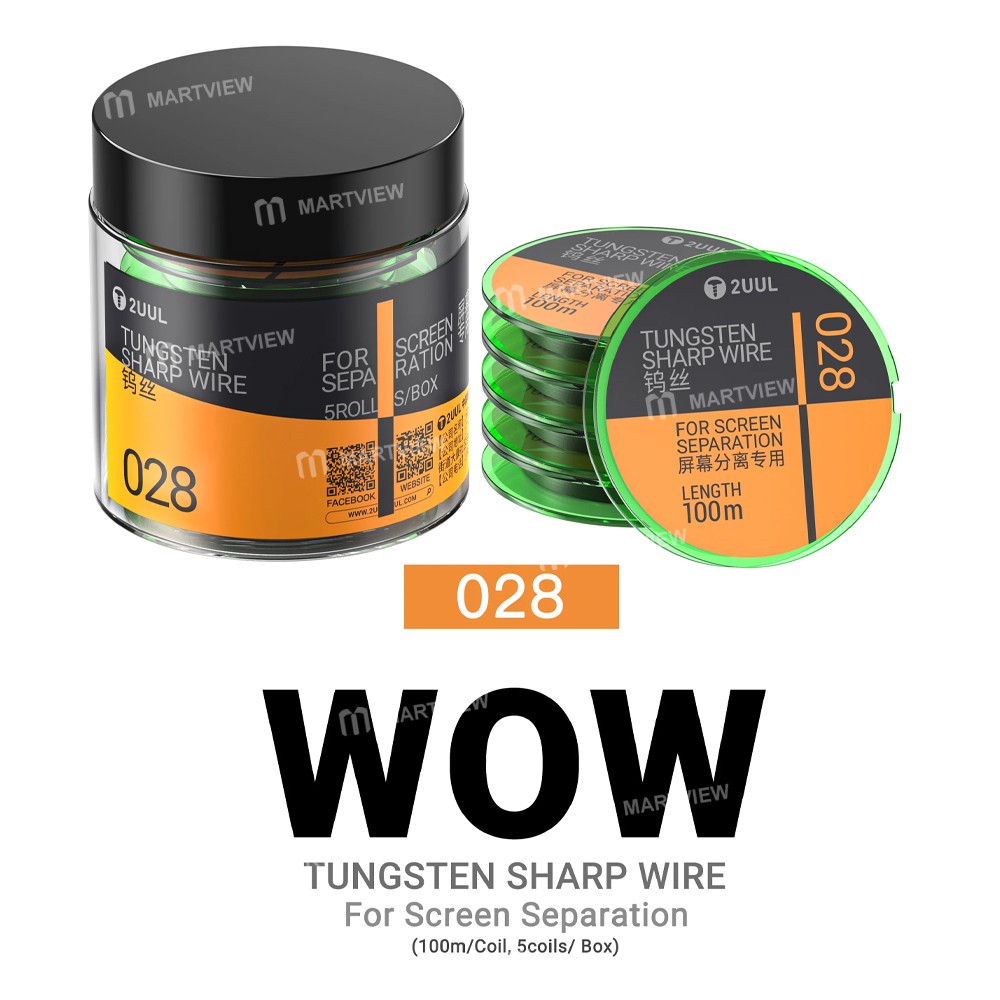 2uul ws-028-0028mm-tungsten-sharp-diamond-wire-for-screen-separation--100m-2