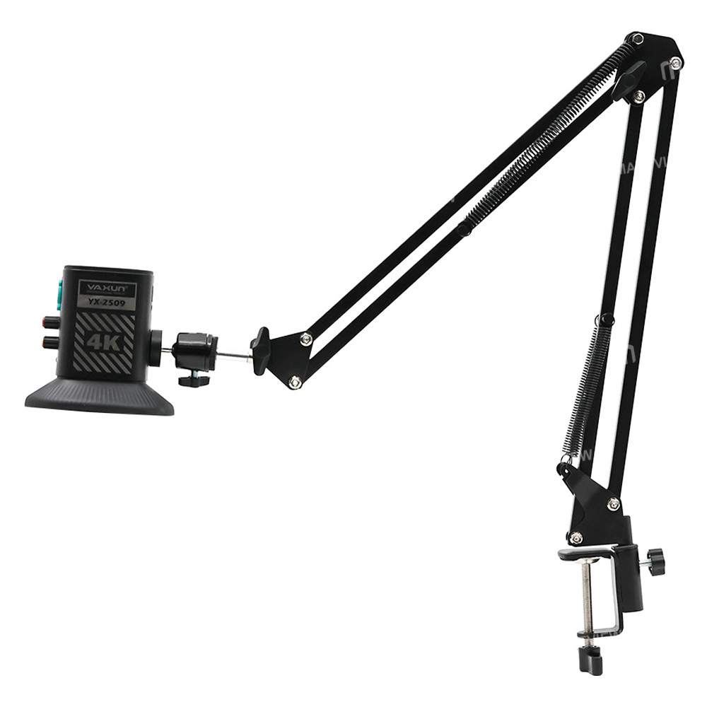 yaxun yx-2509-sony-829mp-cmos-sensor-measurement-4k-electron-microscope-with-universal-stand-2