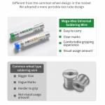 Mega-Idea Lead / Lead-Free 0.8mm Universal Soldering Wire for Mobile Phone Soldering Repair