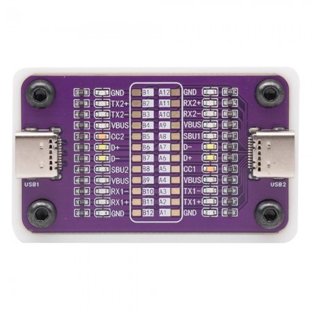 Power-Z Portable Dual Type-C Fast Charging Cable Inspection Board