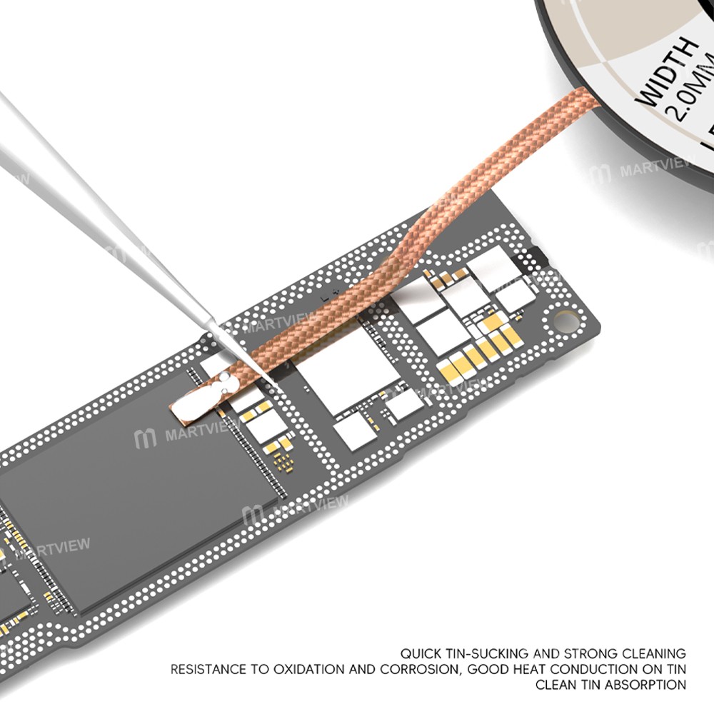 kslid k1515-k2015-15m-low-residue-desoldering-wick-for-motherboard-ic-chip-cleaning-5