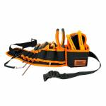 Jakemy JM-B04 Multi-function Durable Belt Canvas Tool Bag with Multiple Pockets