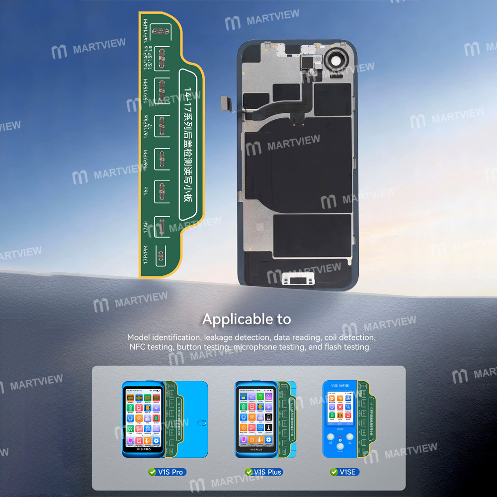 jcid v1s-pro-v1s-plus-v1se-rear-cover-repair-expansion-board-for-iphone-14-to-17-series-2