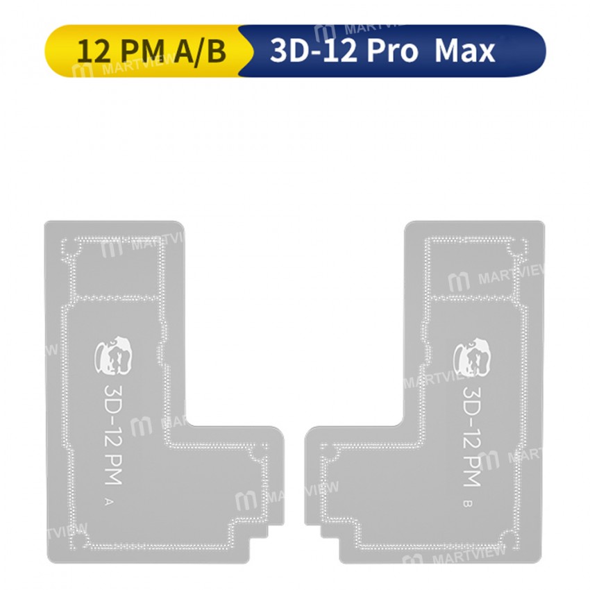 Mechanic 3D Middle Layer Motherboard Double-sided Reballing Stencil for iPhone 12 Full Series