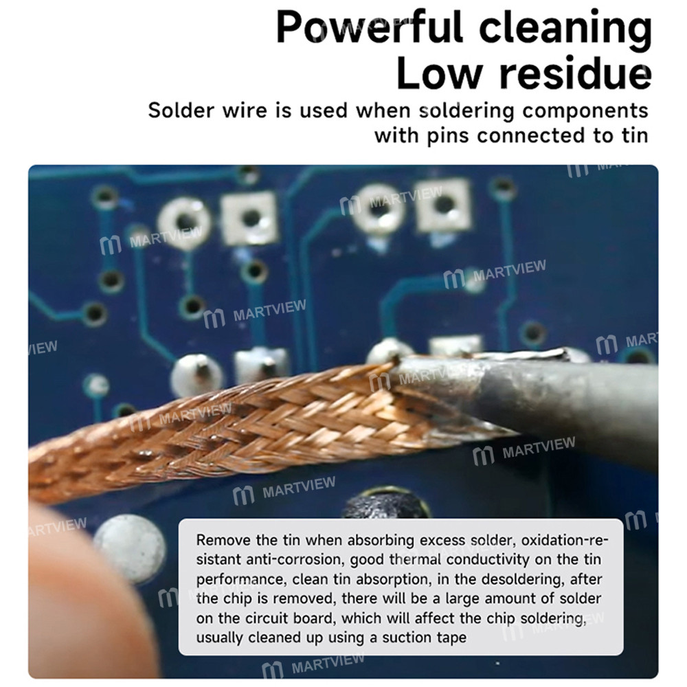 xzz 3015-15m-30mm-no-clean-powerful-desoldering-wire--10pcs-8