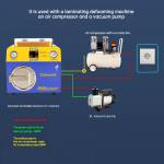 Mechanic iMark X 2-in-1 Intelligent Laminator Bubble Remover for LCD / straight Screen Phone