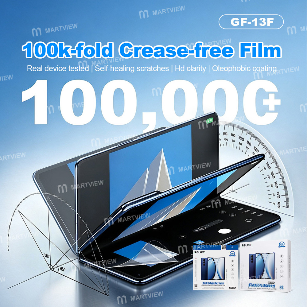 relife gf-13f-foldable-screen-compressive-repair-flexible-hd-hydrogel-film--25pcs-3