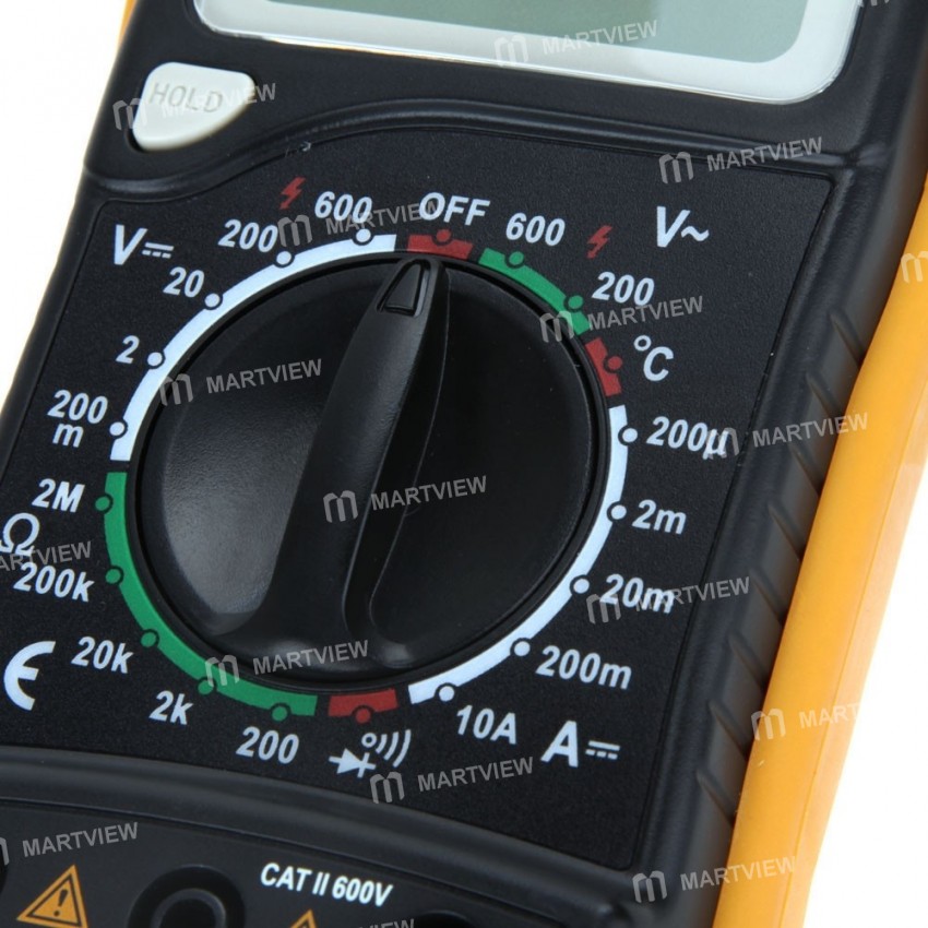HYELEC MAS838 Multifunction Mini Digital Multimeter/Temperature Test