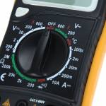 HYELEC MAS838 Multifunction Mini Digital Multimeter/Temperature Test