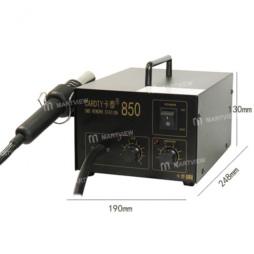 Cardty 850 220V SMD Hot Air Rework Station
