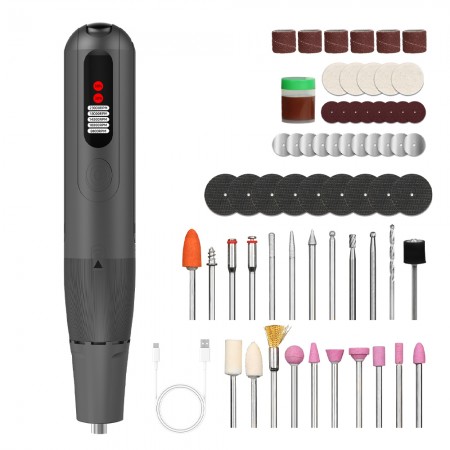 Kaisi EG160 6-Gears Adjustable Electric Grinder Engraving Kit for Precision Polishing / Grinding