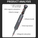 luxianzi 27-in-1-concealed-hand-screwdriver-set-with-13pcs-dual-head-bit-for-mobile-phone-repair-6