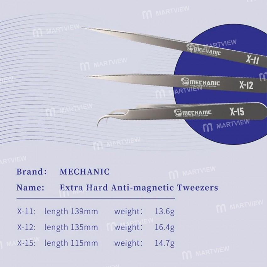 mechanic x-11-x-12-x-15-high-hardness-anti-magnetic-curvedstraight-jump-wire-tweezers-10