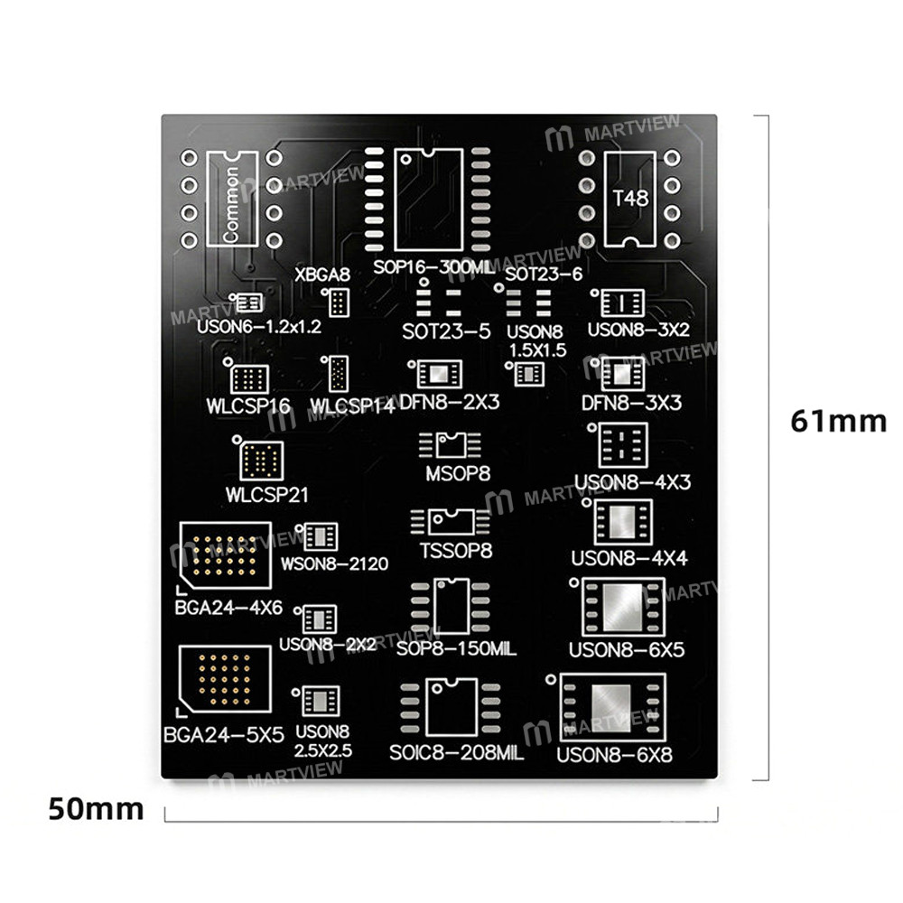 25 in-1-notebook-bios-wlcsp-read-write-pcb-multifunctional-programming-adapter-board-3