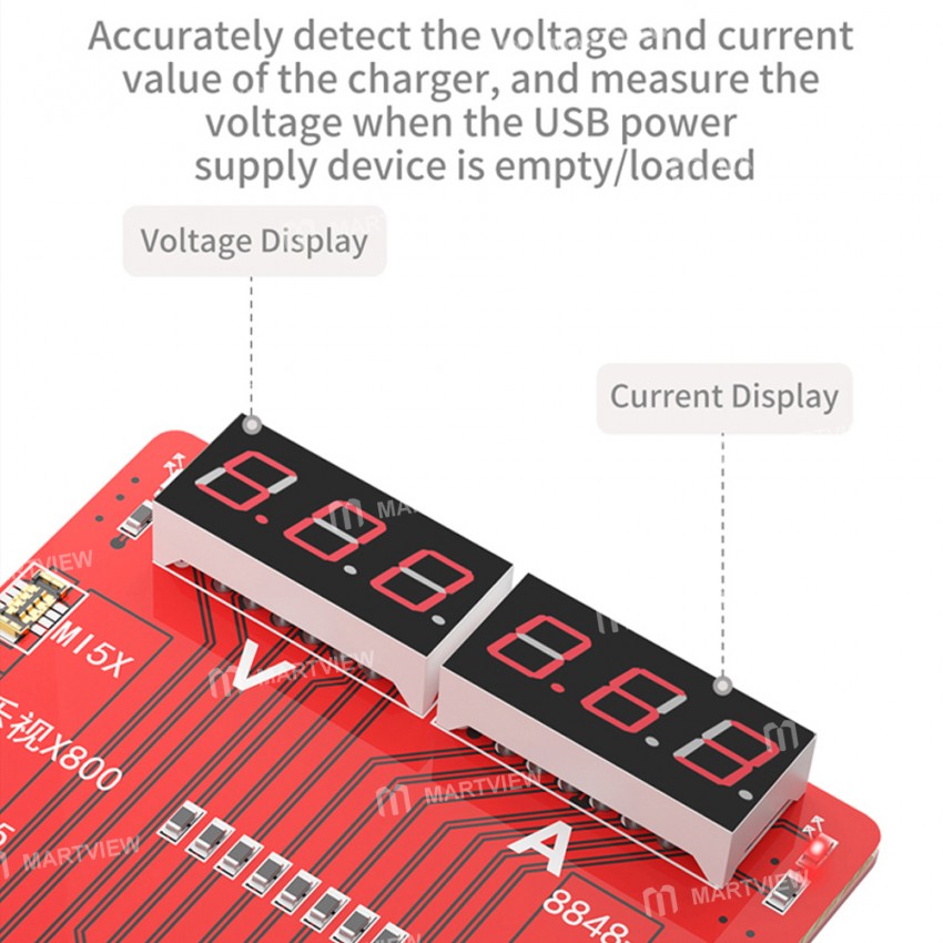 MEGA-IDEA iCharger 3.0 Battery Charge Activation Test Board for iPhone 5-13Pro Max Samsung Huawei