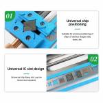 Relife RL-601F Multi-purpose Positioning Additional Track Dual Clamps Universal PCB Fixture