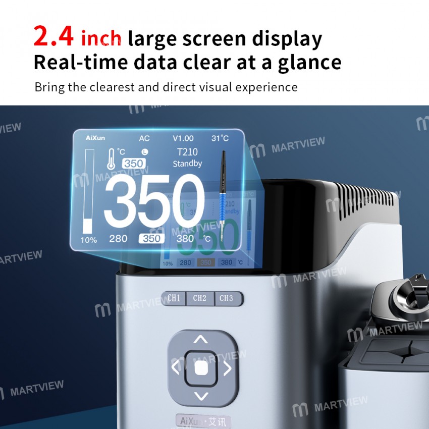 aixun t405-led-display-dual-channel-smart-soldering-station-for-mobile-phone-bga-repair-6