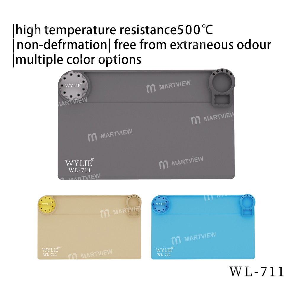 wylie wl-711-multifunctional-mobile-phone-repair-insulated-silicone-pad-with-screwdriver-organiser-2