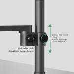 maant jx-02-robotic-arm-360-rotating-metal-microscope-swinging-arm-for-most-microscope-10